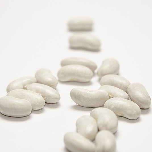 A group of white beans